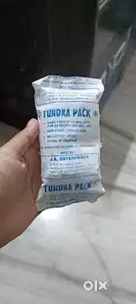 Cold ice gel pack for chocolate or pharma products