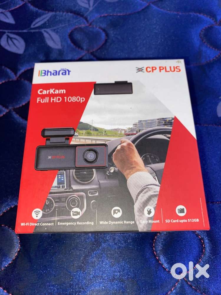 CP plus dashcam with 64 Gb memory card