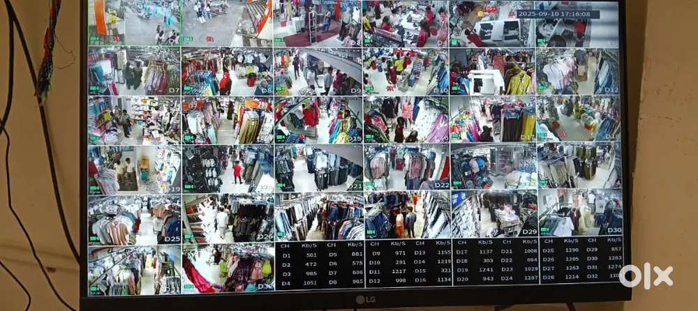 CCTV CAMERA INSTALLATION AND SERVICE ON FIELD WORK