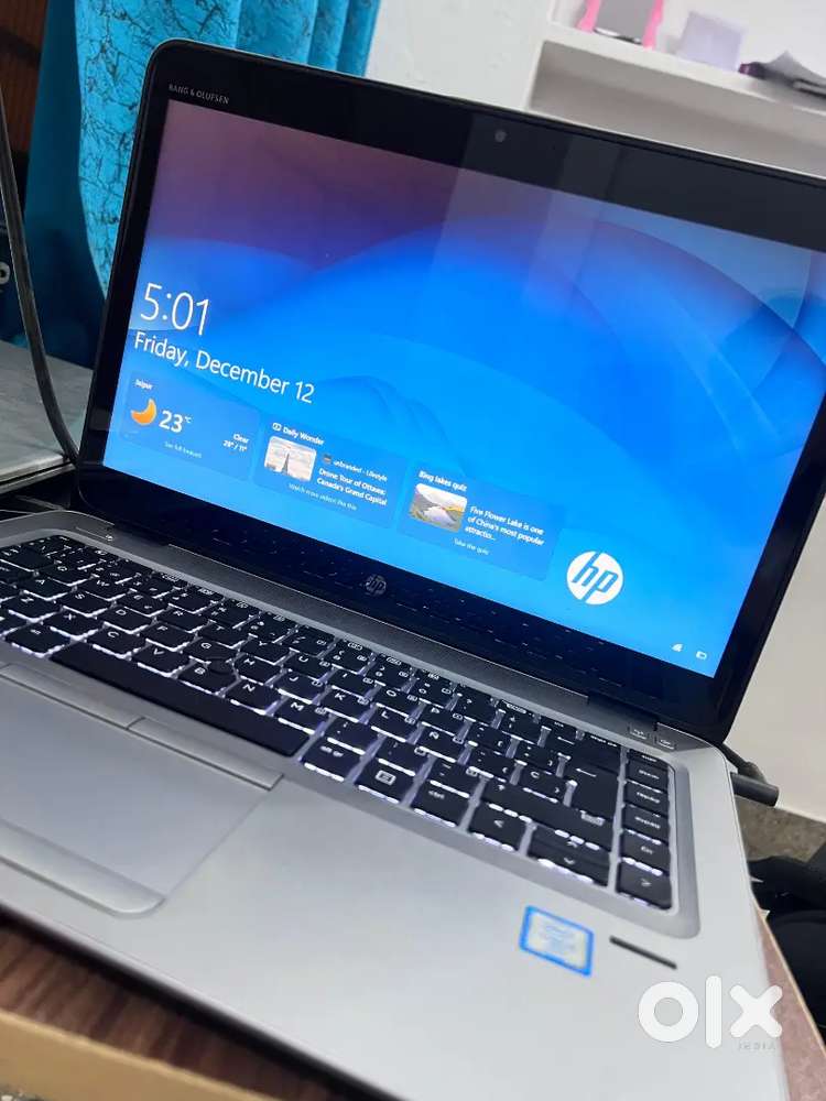 Hp screentouch laptop with led keyboard