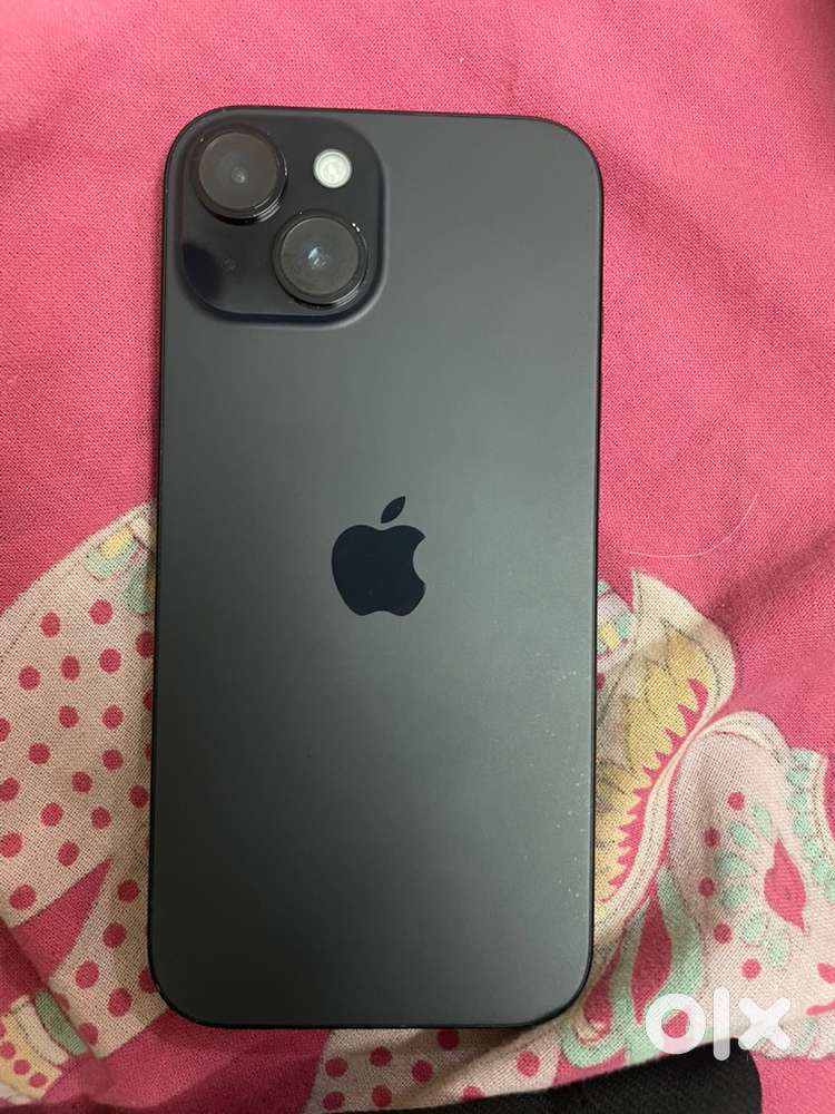 Iphone 15 mid night black 128 gb