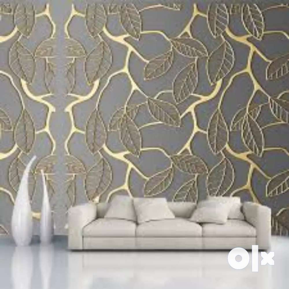PVC wall paper and customized wall paper