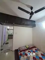 its very big 2bhk semi furnished flat for sale in maple wood society