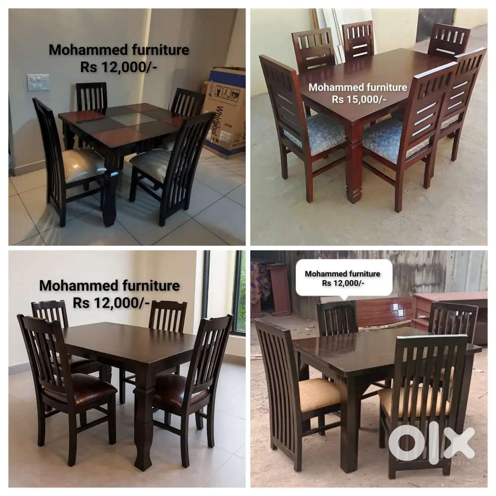 Custom Dining Tables  4 & 6 Seater  Factory Price
