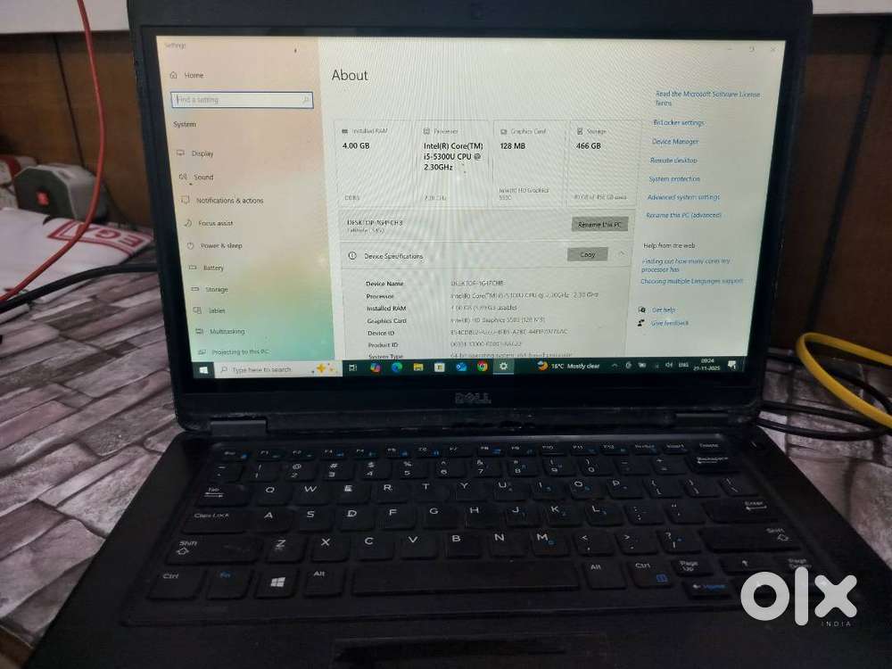 Dell I5 touch screen laptop