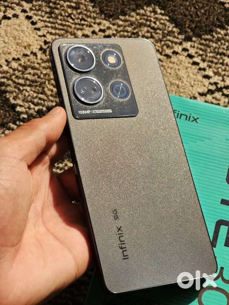 Infinix note 30 5g 16/256gb with bill box charger all original