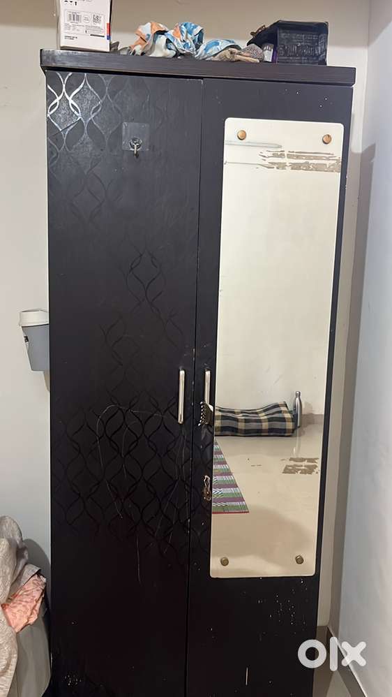 Wooden wardrobe