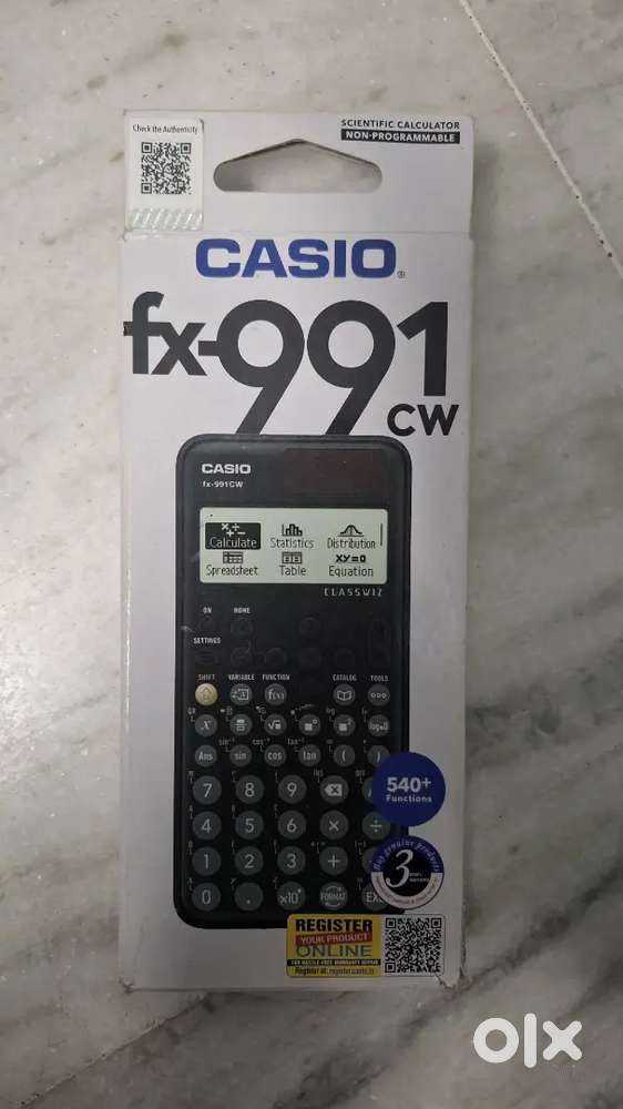CASIO fx-991CW scientific calculator