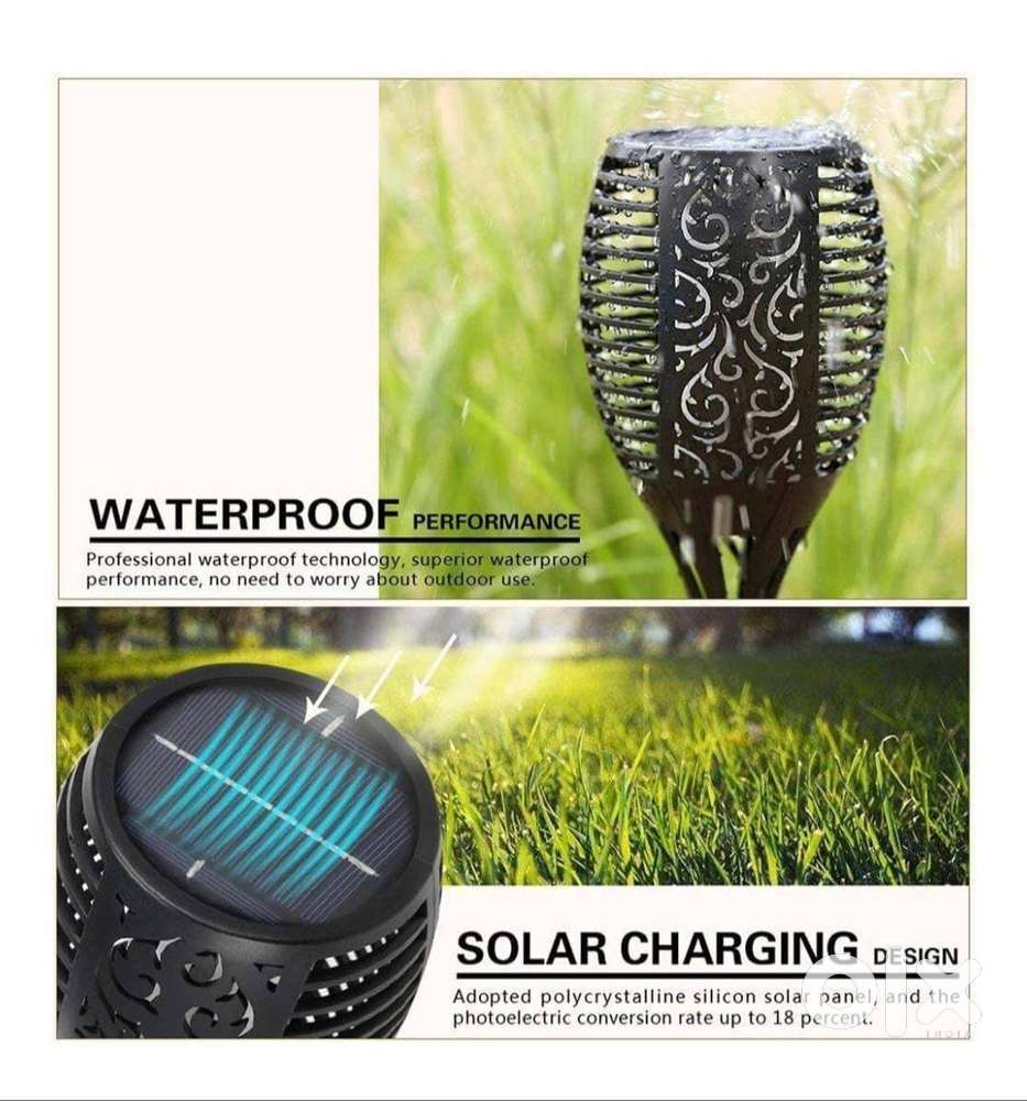 Solar Flame Lights