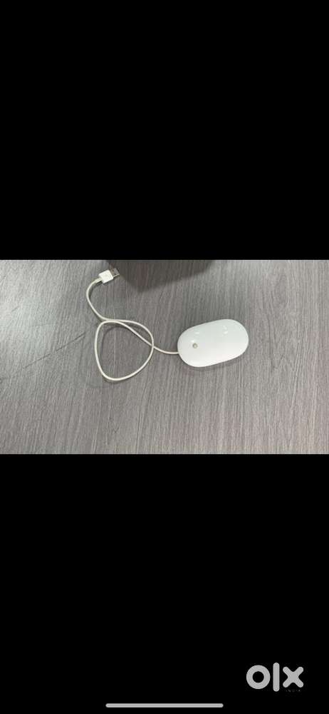 Apple Wired Mouse Used With Warranty&Bill