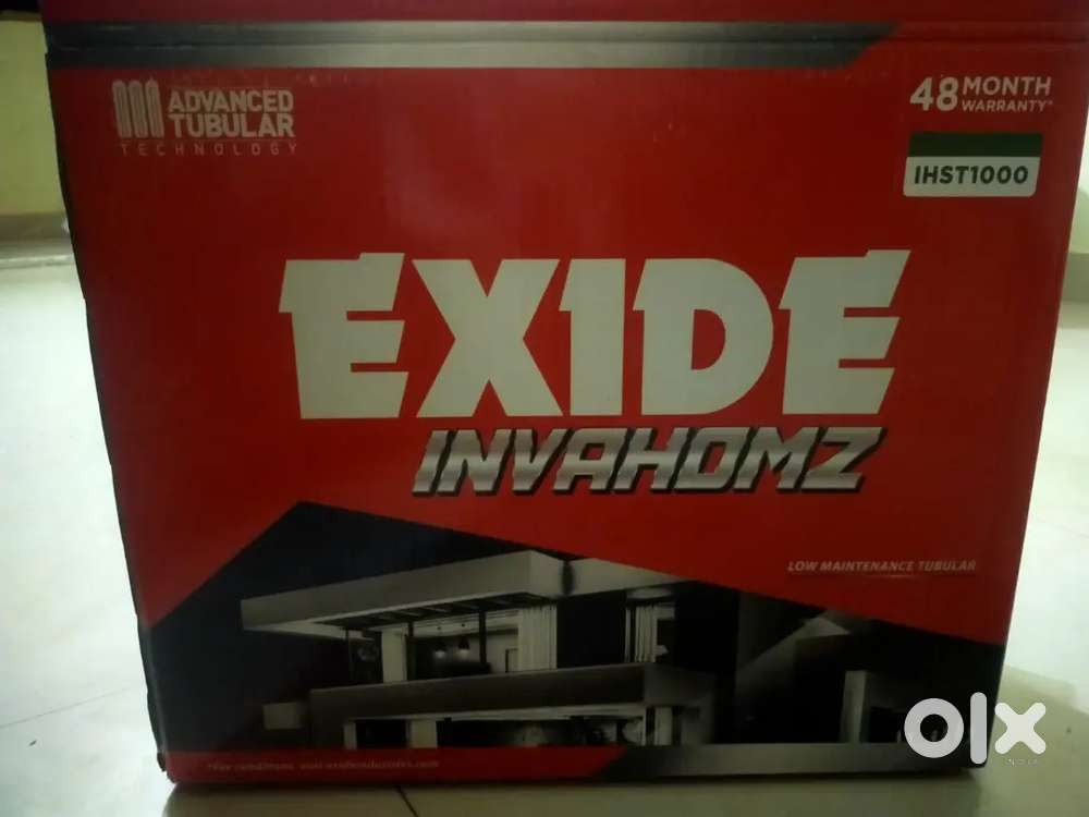 House UPS SET:- Inverter, Battery, Connectors, Stand