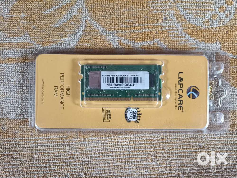 4GB DDR3 laptop Ram