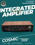 COSMIC  C0100 DELUX MARK II  INTEGRATED AMPLIFIER  CODE 9 AV STUDIO