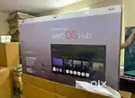 WEBOS Frameless New 50 Inch  4K Led TV  Voice Remote Bluetooth Warr 1Y