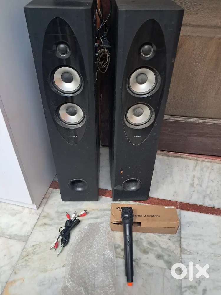 F&D Sound bar T-60x with wirelss mike,Bluetooth,USB,FM