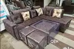 Brand new sofa L safe with santer table