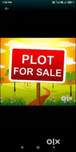 Urgent sale plot on 25 feet road in poanta road herbertpur