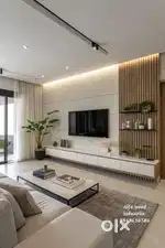 Interior work for houses, villas, flats, etc. We do it responsibly.