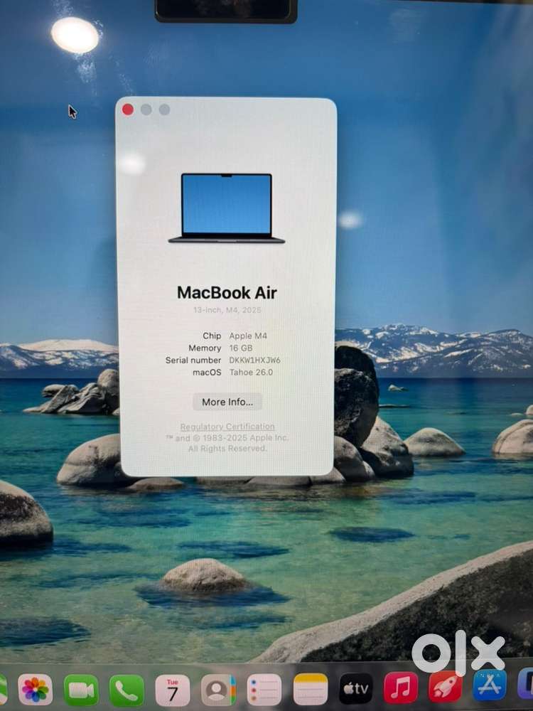 Macbook air m4 256 GB