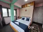 Room booking and hotel and restaurant