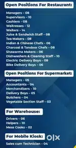Abroad job vaccancies