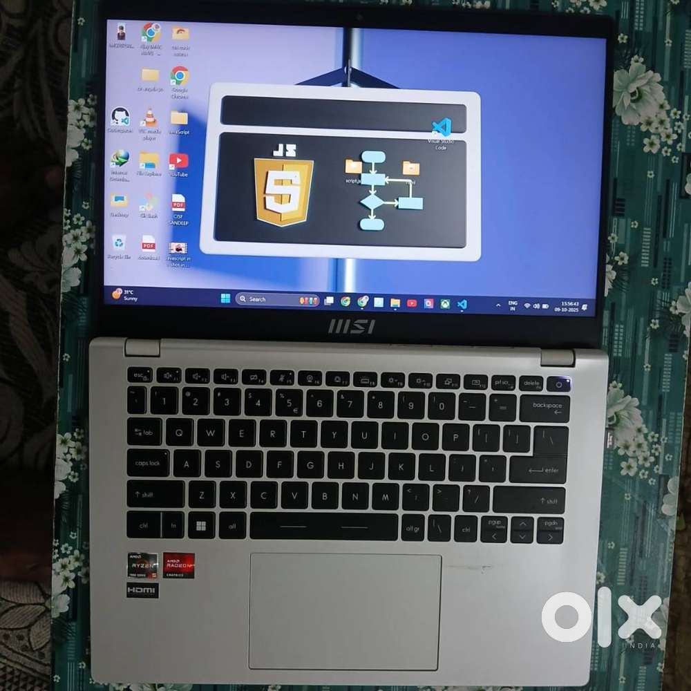 MSI Ryzen 5 7530u 7th gen 16gb ram 512gb nvme ssd