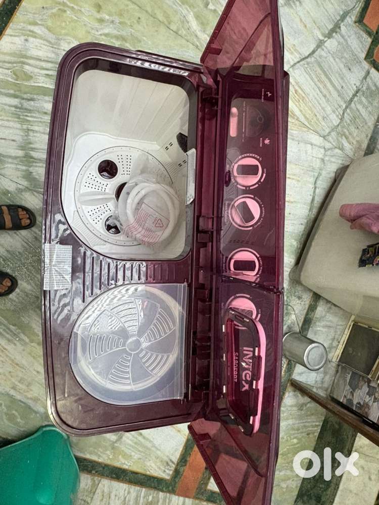 1 day old 8KG intex washing machine
