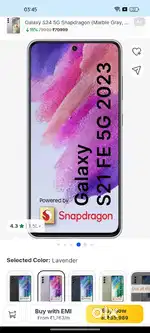 Samsung s21fe good condition