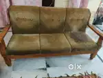 Teak wood Sofa set 3+1+1