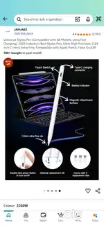 Universal Stylus Pen (Compatible with All Models, Ultra Fast Chageing.