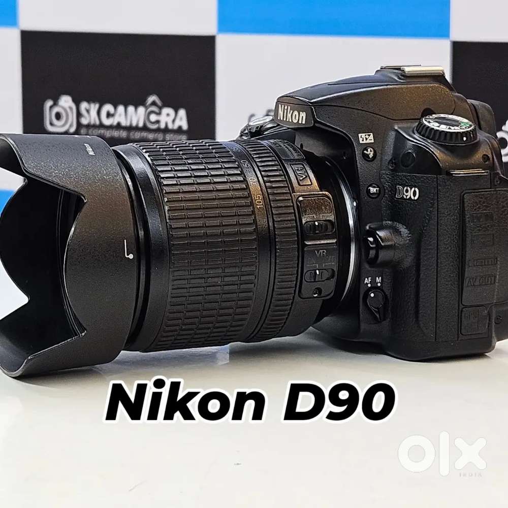 Nikon D90 with 18-105mm VR Lens – Versatile DSLR Photography Kit Sk01