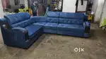 L shape sofa set