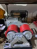 2 cable pulling winch machine (5 ton) , 1 cable jack (10 ton).
