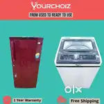 Save Time and Money with Our Combo Fridge & Washing Machine Bundle