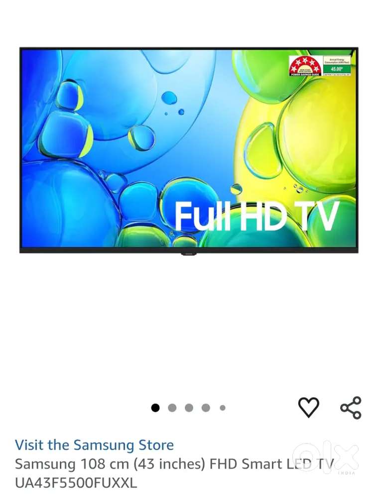 SAMSUNG FULL HD LED TVUA43F5500FUXXL