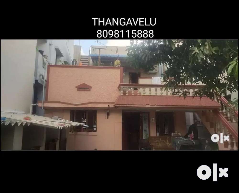 THANGAVELU EAST FACE 2 BHK OLD HOUSE FOR SALE NEAR SANGANOOR