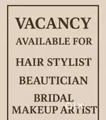 Looking for unisex haircutter, beautician and so on