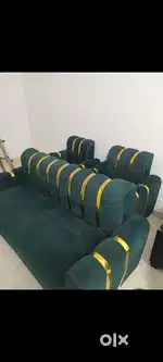 Sofa set with center table