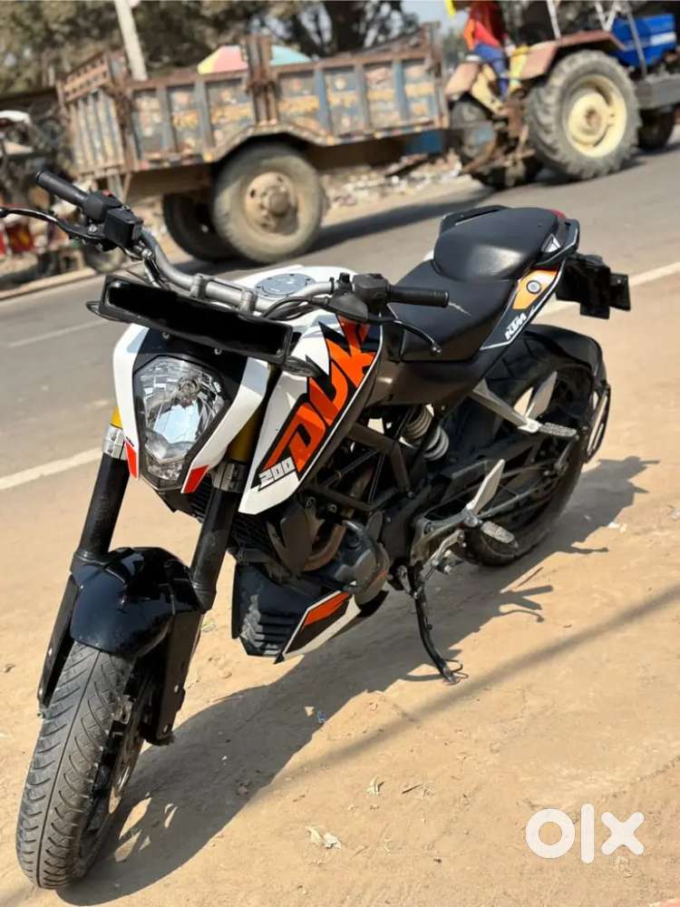 A bike is good condition