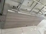 3 Wooden gate door with lock