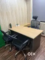 1 security deposit fully furnished office 1 cabin 8 seat