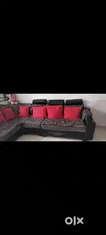 L type sofa he
