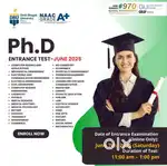 Ph.D ENTRANCE TEST