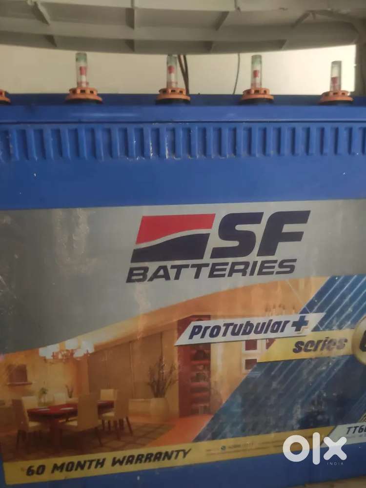 Exide Sf battery with Sukam invertor