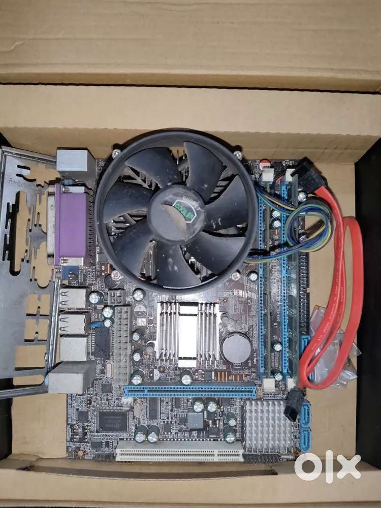 PC Combo Set  Zebronics G31  Core 2 Quad Q9505  4GB RAM  Cooler