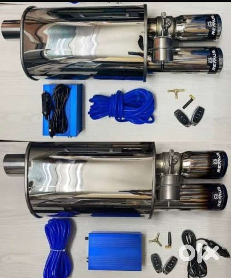 Remus valvetronic exhaust silencer for petrol cars