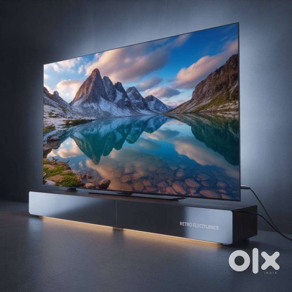 40 inch smart android new seal pack frameless led tv600 channel freel