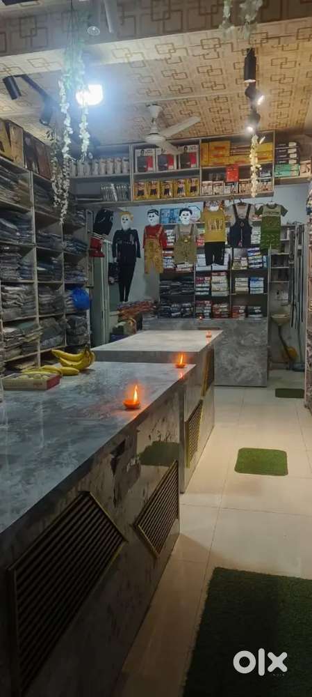 Rent for shope 12000 manth