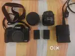 CANON EOS M50 MARK II -EXCELNT CONDITON KIT LENS,EXTRA BATTERY&ADAPTOR