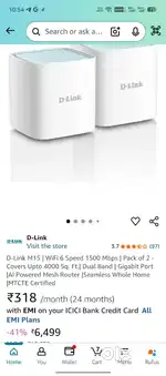 Wifi mess router